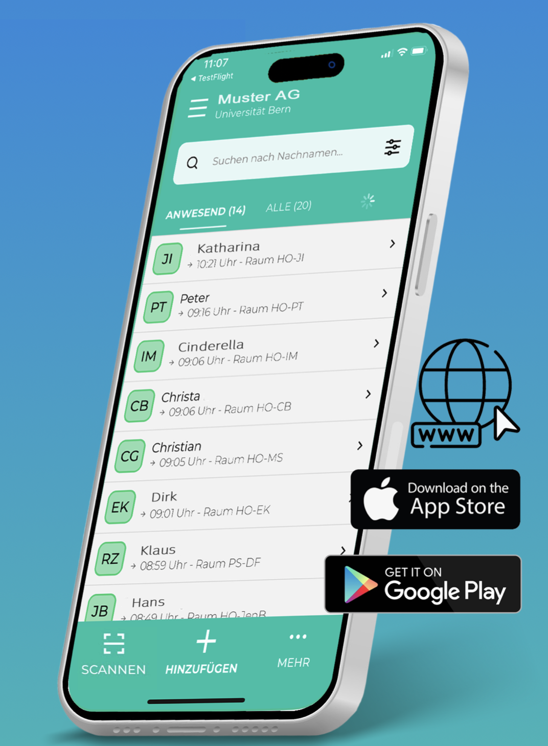 PresenceAssist App